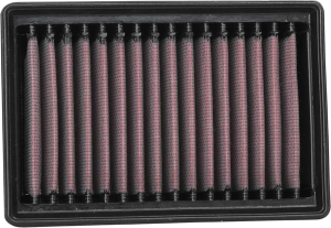High-flow Air Filter Black, Red, 3, nordicamoto.ro