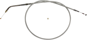 Sterling Chromite Ii® Braided Cable For Harley-davidson Clear