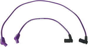 8mm Custom-fit Spark Plug Wire Kit Purple