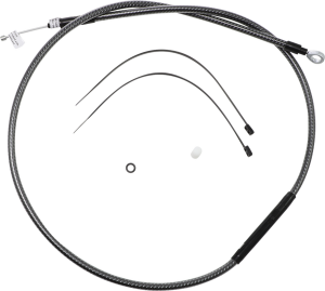 High-efficiency Polished Karbonfibr Clutch Cable Silver, 1, nordicamoto.ro
