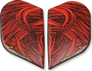 Alliance Gt Lucifur Side Plate Kit Red
