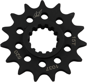Lightweight Steel Sprocket Black, 1, nordicamoto.ro