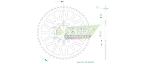 Pinion standard spate 520 negru, 2, nordicamoto.ro