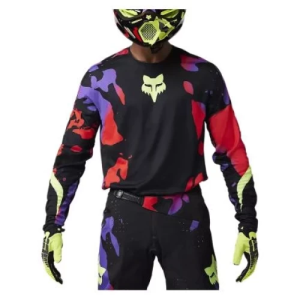 Tricou Fox 360 Throttle Negru, nordicamoto.ro