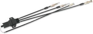 Black Vinyl Throttle Cable Black