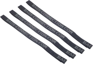 Retention Strap Set For Tail Bags Black
