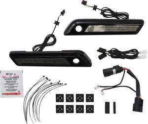 Saddlebag Led Latch Light Red