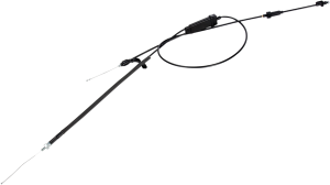 MOOSE RACING Black Vinyl Throttle Cable Black, 3, nordicamoto.ro