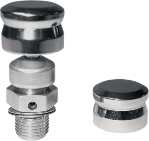 Compression Release Caps Chrome, 1, nordicamoto.ro