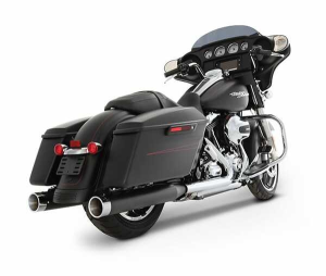 Muffler Slip-on 4(r) Duals For Touring Black, 1, nordicamoto.ro