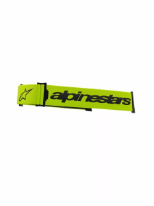 Alpinestars Supertech Goggle Strap Black, Yellow 