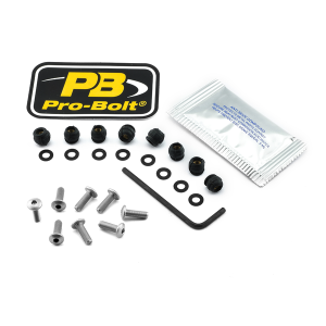 Screen Bolt Aluminium Silver, 2, nordicamoto.ro