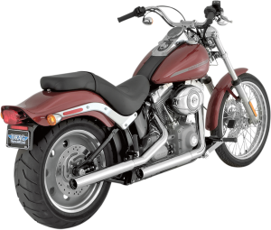 Straightshots Slip-on Muffler Chrome 