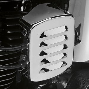 Louvered Coil Cover Chrome, 2, nordicamoto.ro