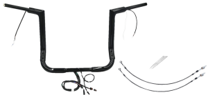 Plug & Play Ez Install 1-1/2(r) Flat Top Handlebar Kit Black, 2, nordicamoto.ro