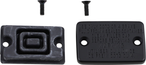 Master Cylinder Cover Plate Black, 3, nordicamoto.ro
