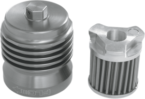 Flo® Reusable (r)spin-on(r) Oil Filter Silver, 2, nordicamoto.ro