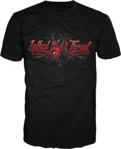El Diablo T-shirt Black 4XL, 3, nordicamoto.ro