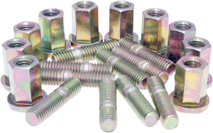 Exhaust Stud Bolts Silver, 1, nordicamoto.ro