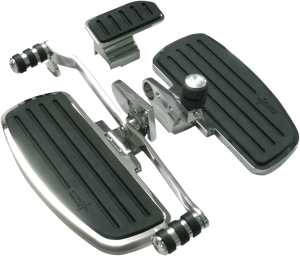 Driver Floorboards With Heel-toe Shifter Silver