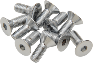 Countersunk Socket-head Bolts Silver, 1, nordicamoto.ro
