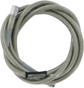 Street Legal Universal Brake Lines Silver, Clear-coated, 1, nordicamoto.ro