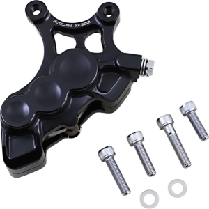 Ness Tech Six-piston Differential Bore Caliper Black, 1, nordicamoto.ro