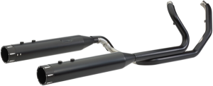 El Dorado Dual Exhaust System Black, 2, nordicamoto.ro