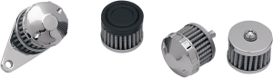 Crankcase Vent Filter Assembly Chrome