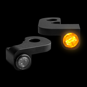 Nano Series Handlebar Turn Signals Black, 1, nordicamoto.ro