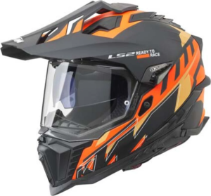 Casca KTM EXPLORER Brown/Orange/Black
