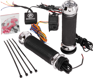 Apex Heated Grips Silver, 1, nordicamoto.ro