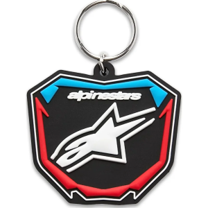 Plăcuță pentru breloc Alpinestars – Negru, Roșu, Albastru, nordicamoto.ro