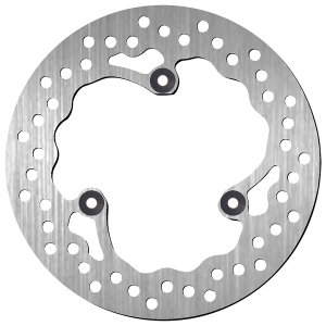 Brake Rotor Round Silver