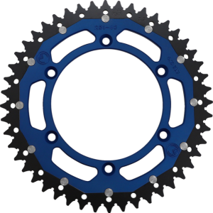 MOOSE RACING Pinion dublu albastru, 2, nordicamoto.ro