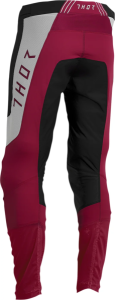 Pantaloni Thor Prime Strike Vintage White/Maroon 36, 2, nordicamoto.ro