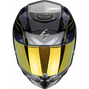 Casca integrala SCORPION EXO-391 LEO M Alb/Albastru, 3, nordicamoto.ro
