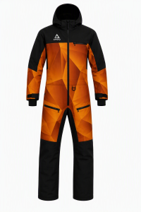 AMOQ Concept Monosuit Insulated Black/Orange, XS