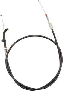 Black Vinyl Throttle/idle Cable For Victory Black