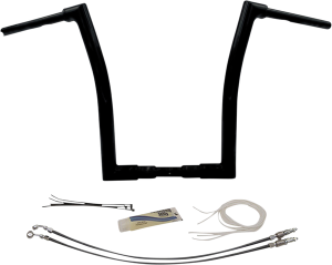 1-1/2(r) Ez Install Flat Top Handlebar Kit Black