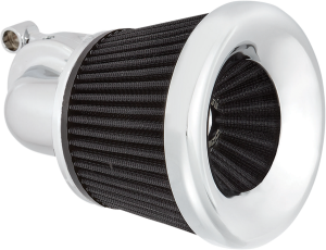 Velocity 90° Air Cleaner Kit Silver