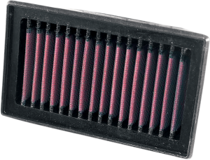 High-flow Air Filter Black, Red