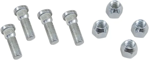 MOOSE RACING Wheel Stud-nut Kit Silver 