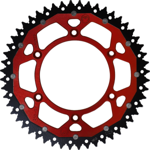 MOOSE RACING Pinion dublu roșu, 2, nordicamoto.ro