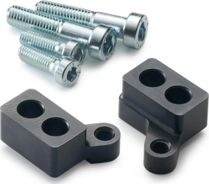 Factory steering damper bracket