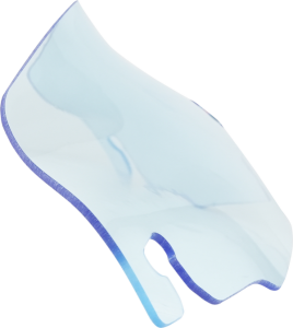Kolor Flare Windshield Blue, 4, nordicamoto.ro