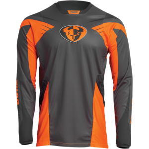 Tricou Thor Pulse 04 LE Charcoal/Orange XL, 1, nordicamoto.ro