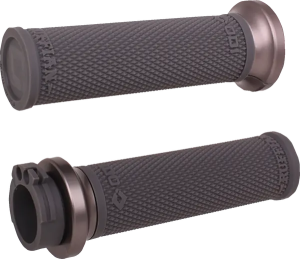 Ruffian Lock-on Street Grips Gray