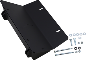 Plow Mount Plate For Rm5 Rapid Mount Plow System Matte Black, Powder-coated