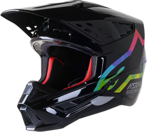 Casca Alpinestars Supertech M5 Comps Black/Silver L, 5, nordicamoto.ro